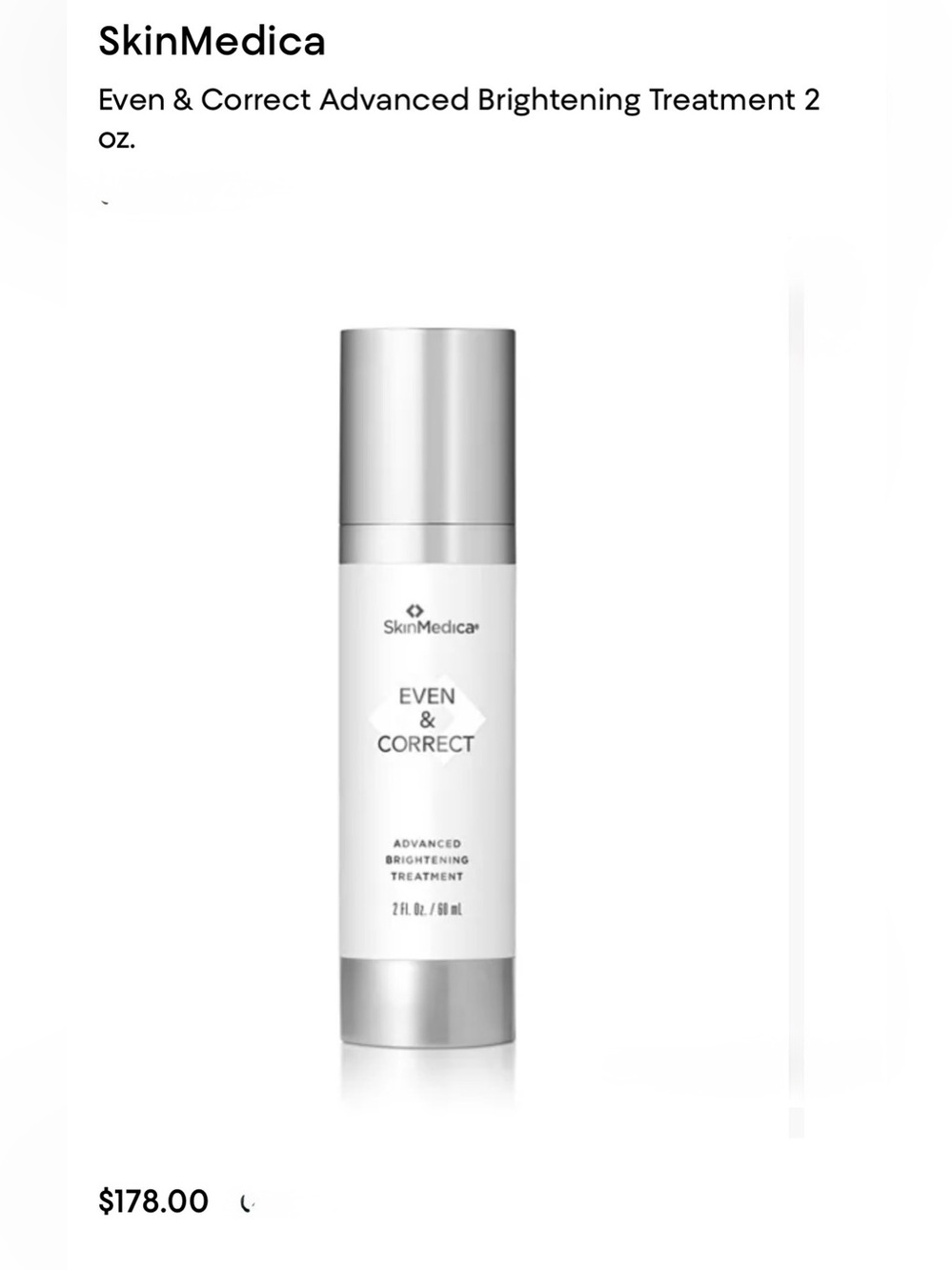 Skin Medica Brightening Lotion